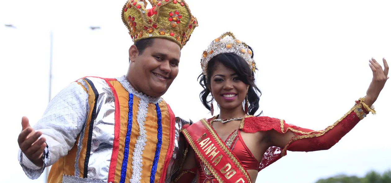 Rei e Rainha do carnaval no Corso 2017