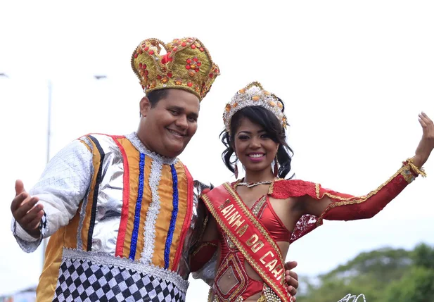 Rei e Rainha do carnaval no Corso 2017