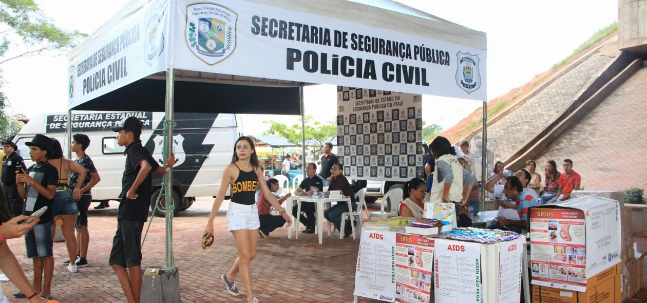 Stand da Polícia Militar
