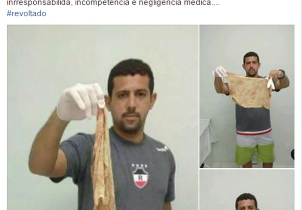 Ex-jogador Veloso Costa Lima denuncia negligência médica nas redes sociais