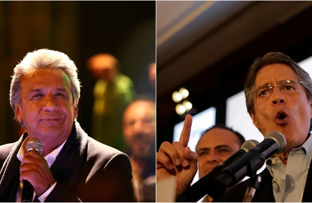 Lenin Moreno e Guilherme Lasso