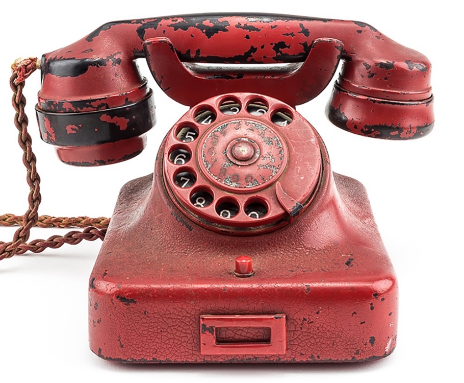 Telefone utilizado por Hiltler