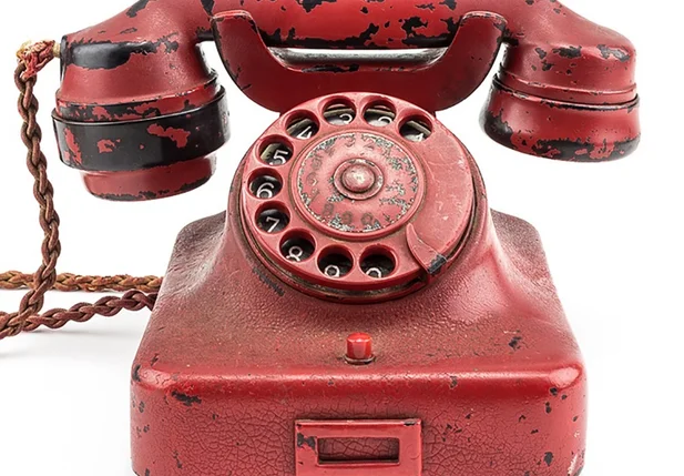 Telefone utilizado por Hiltler