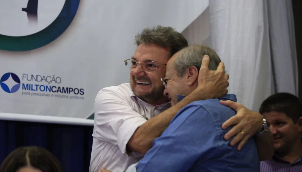 Wilson Martins e Sílvio Mendes