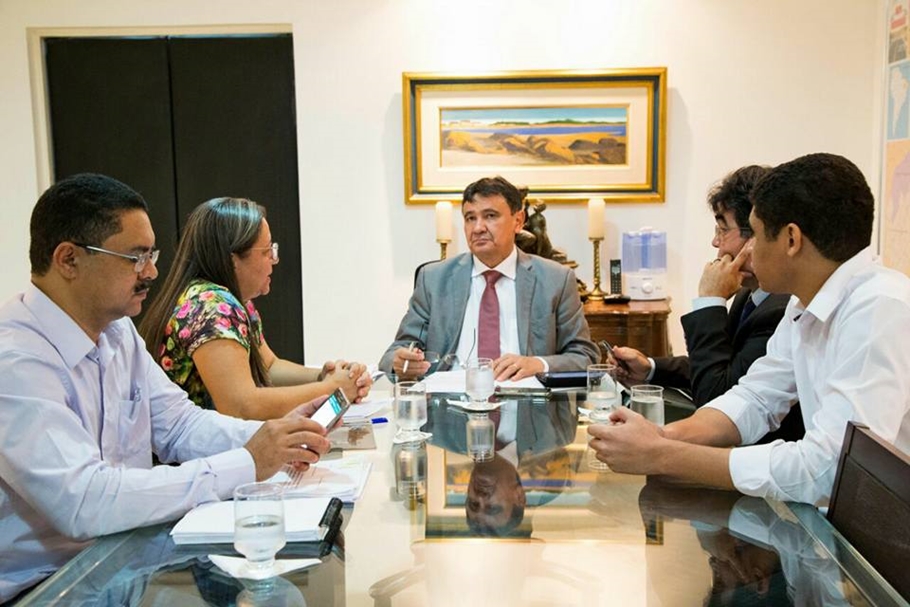 Prefeita Vilma se reúne com governador Wellington Dias
