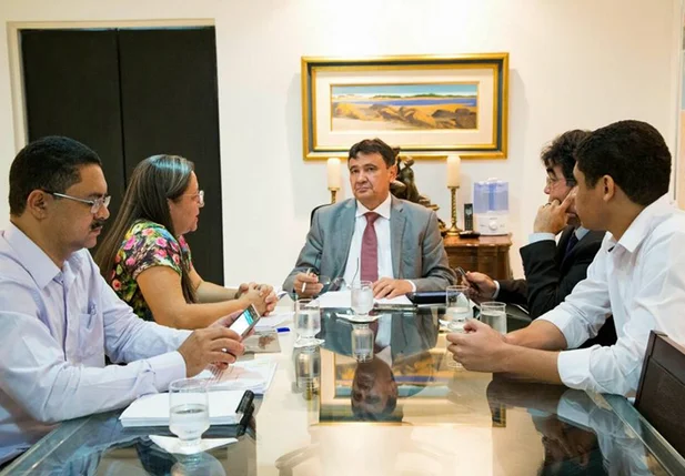 Prefeita Vilma se reúne com governador Wellington Dias