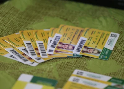 Modelosdas carteirinhas utilizadas por estudantes
