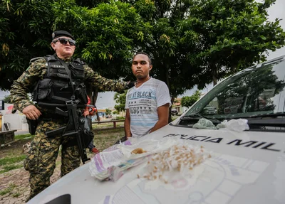 Traficante foi preso em União 