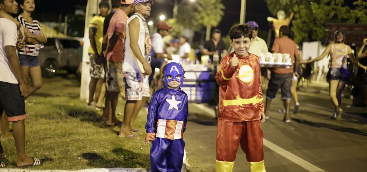 Crianças participam de Corso Maior