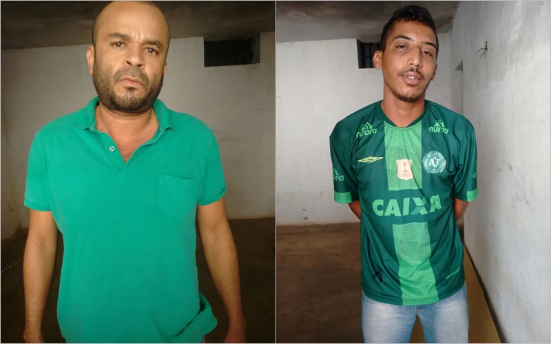 Homens presos pela Polícia Civil em Bom Jesus