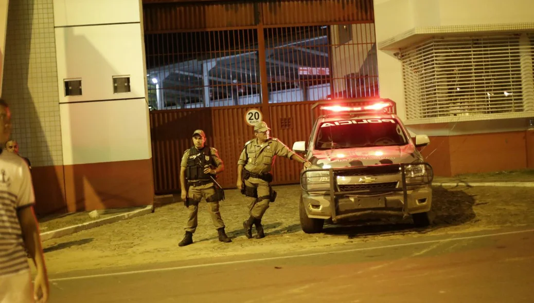 Policiamento para o Corso Maior.