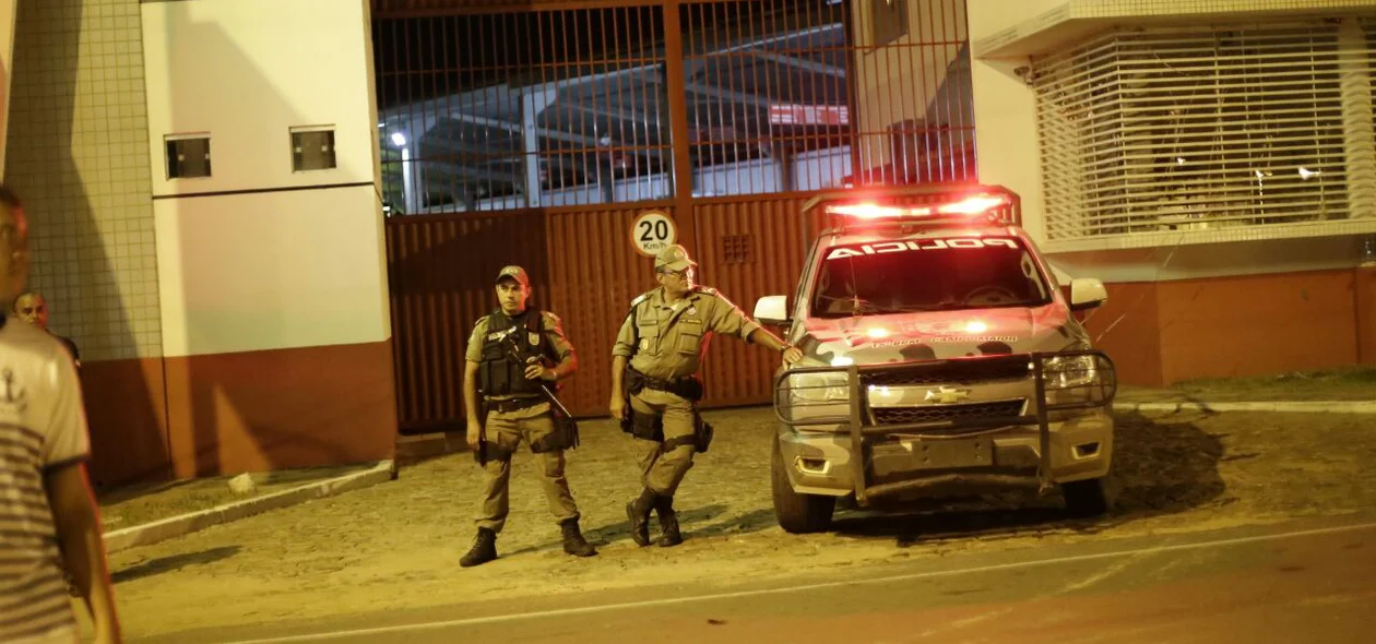 Policiamento para o Corso Maior.