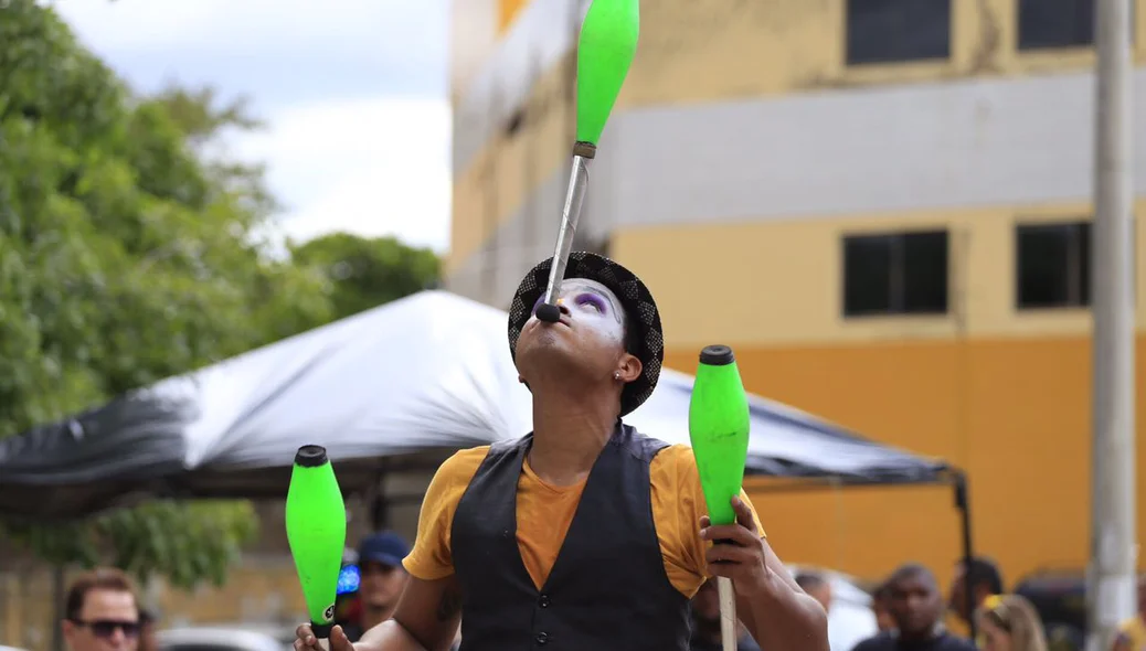 Artistas animam o bloco Pinto da Morada em Teresina