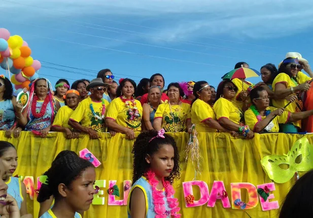 Corso na cidade de Água Branca