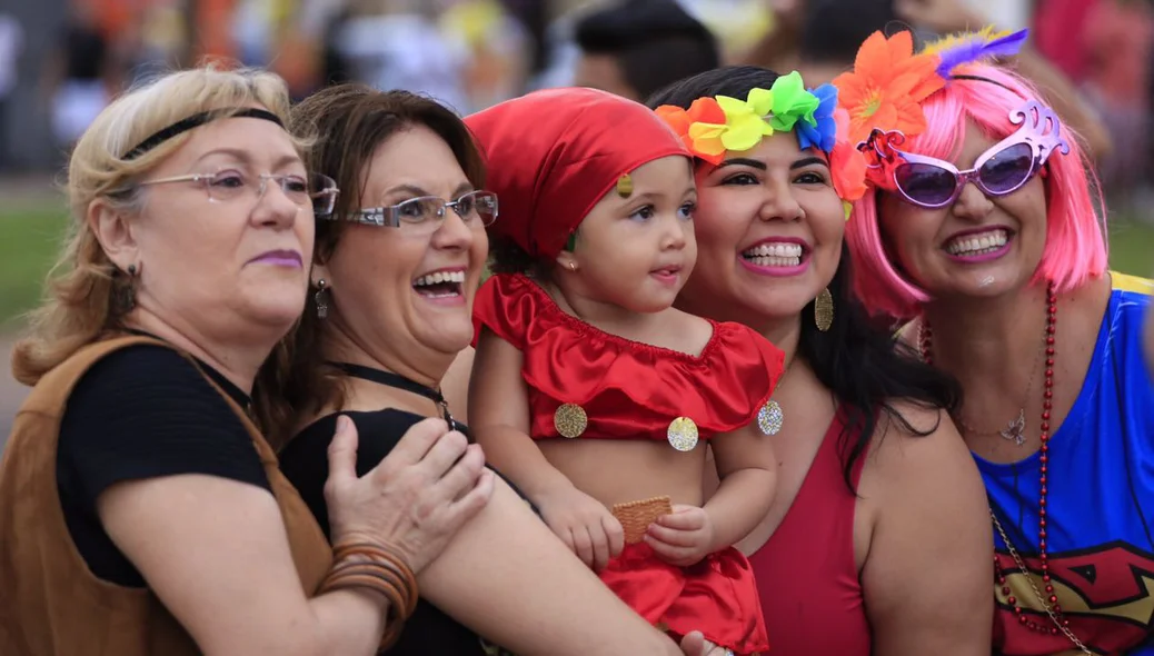 Foliões de todas as idades foram ao bloco Pinto da Morada