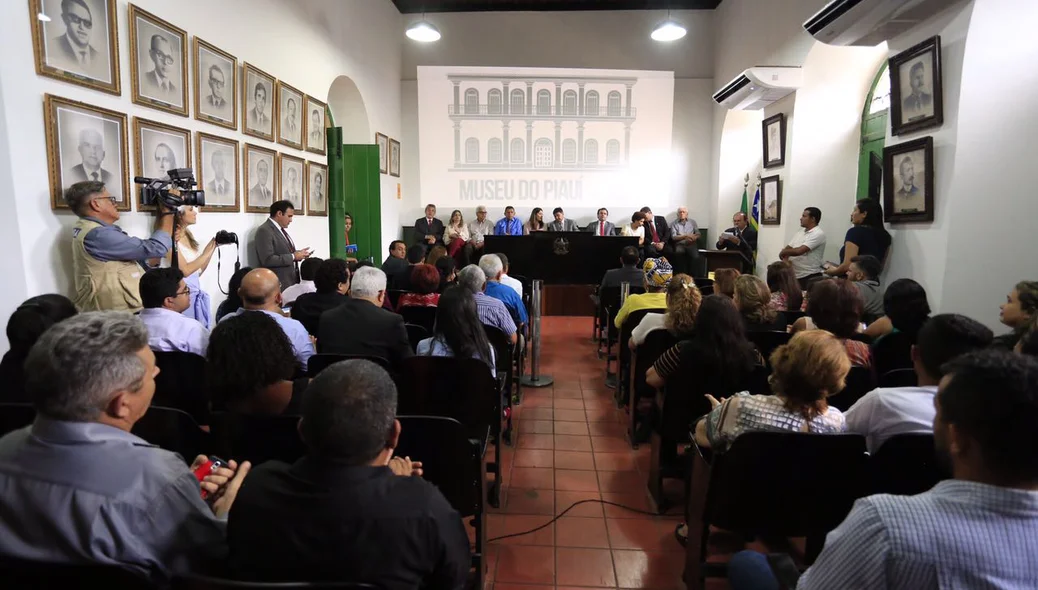Ato de inauguração do Museu do Piauí