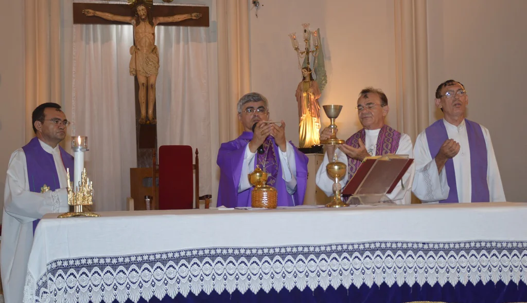 Celebrantes da Missa de Cinzas