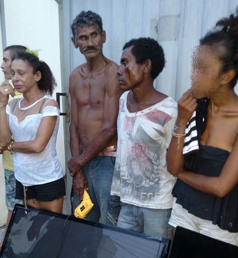 Envolvidos no arrombamento da casa de PM