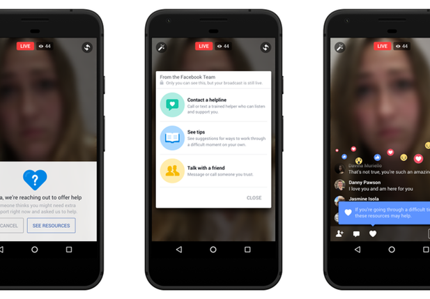 Facebook usa inteligência artificial para combater suicídios