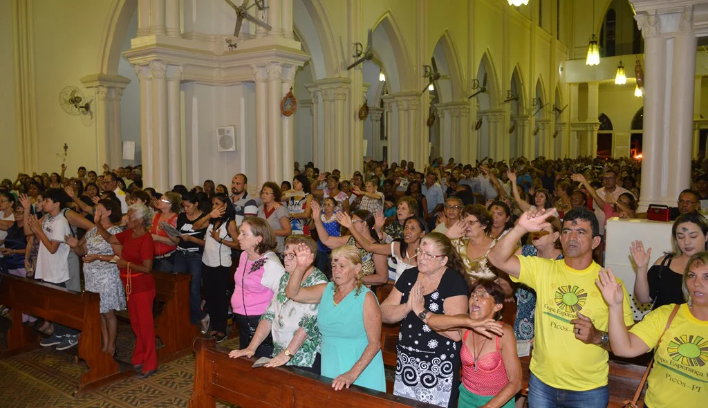 Igreja Catedral ficou lotada durante a celebração