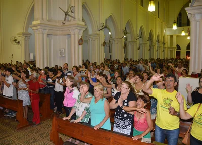 Igreja Catedral ficou lotada durante a celebração