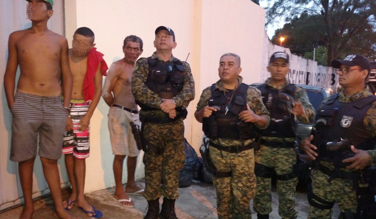 PM prende quadrilha na zona Sul