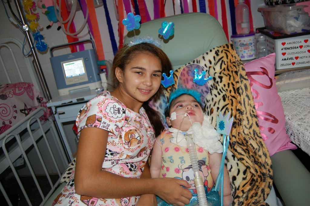 Ruthy Layara completou seu primeiro ano de vida