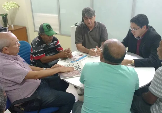 Servidores em ocupação na sede da SEMA