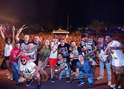 Último show de Solange no aviões