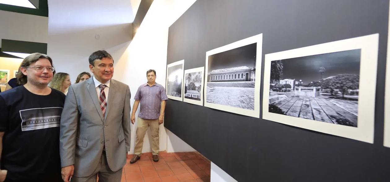 Wellington Dias confere exposição