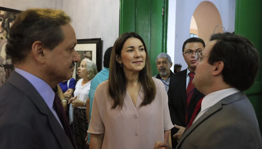 Wilson Brandão, Margarete Coelho e Fábio Novo
