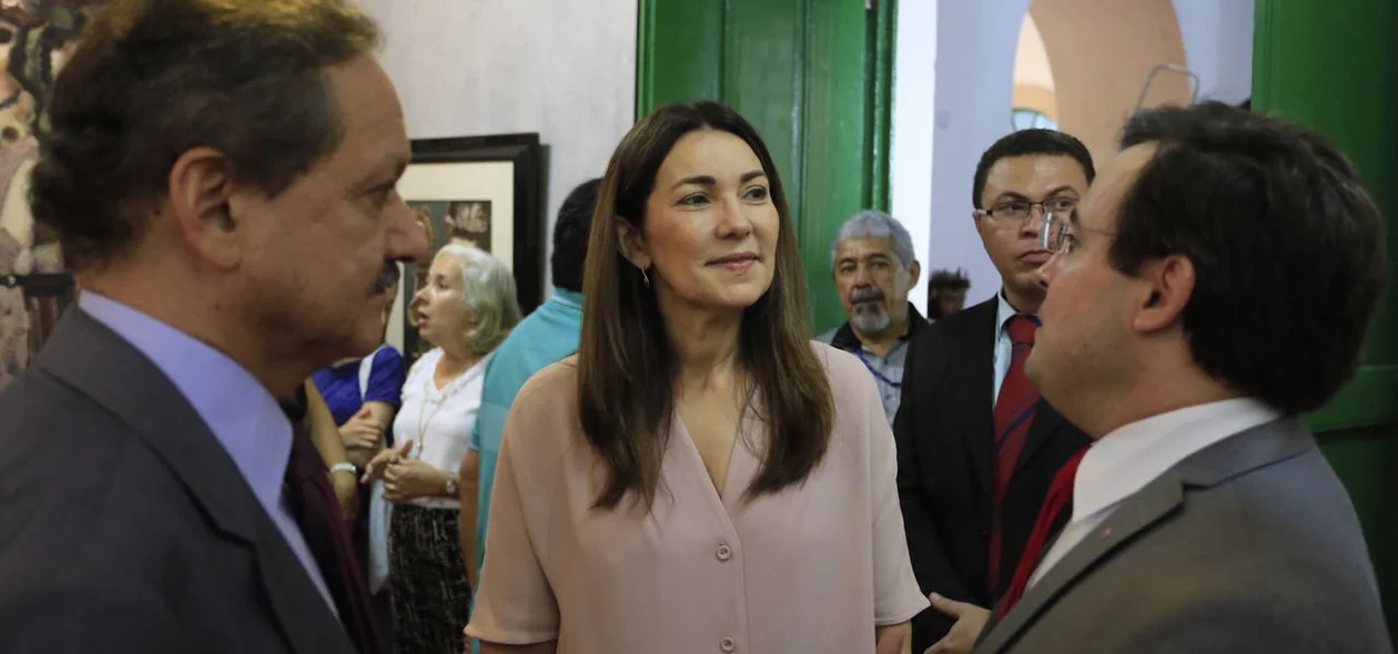 Wilson Brandão, Margarete Coelho e Fábio Novo
