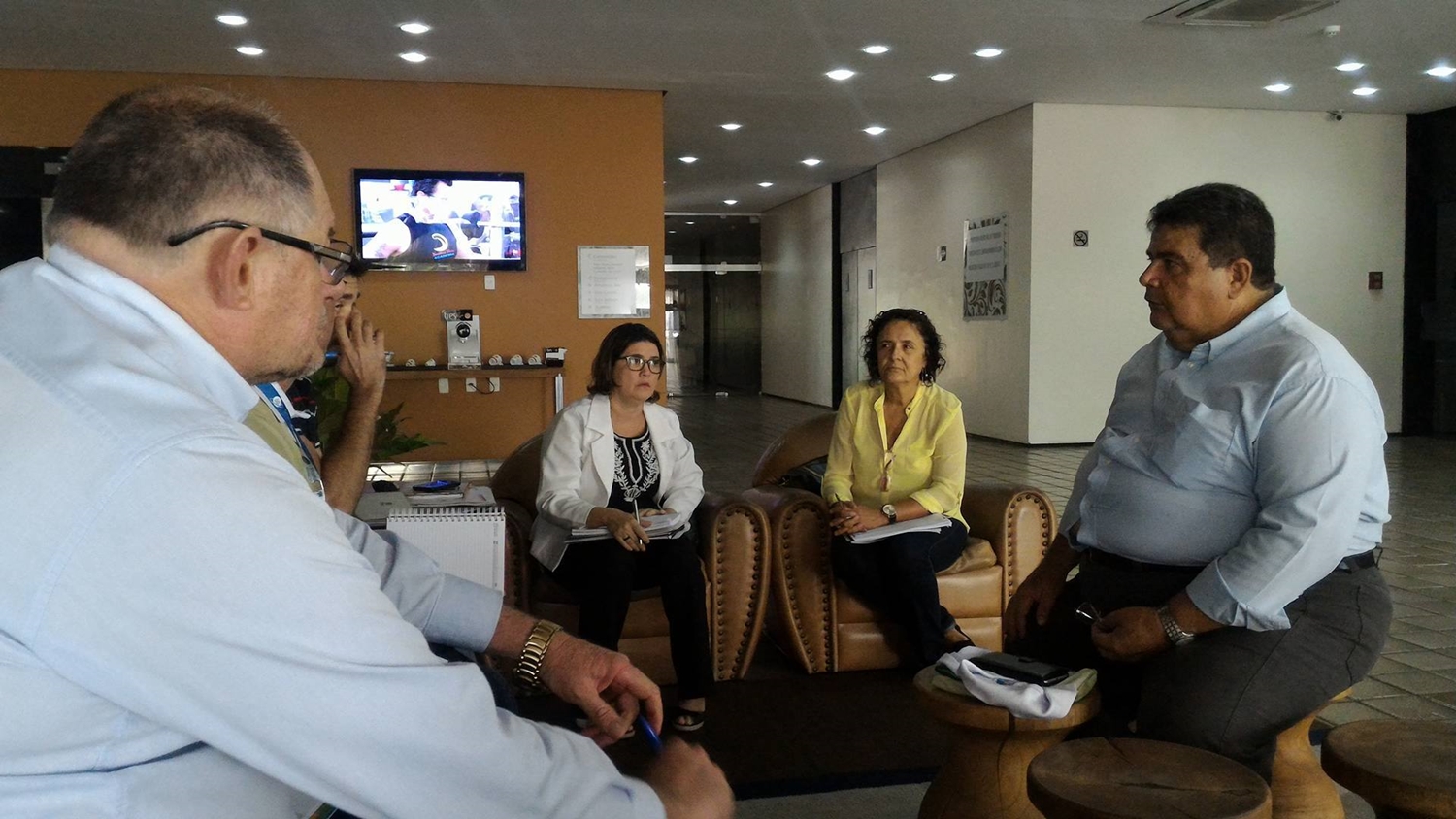 Reunião realizada pela SDR