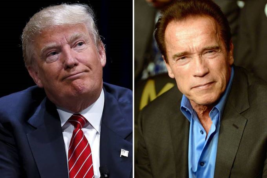 Donald Trump e Arnold Schwarzenegger