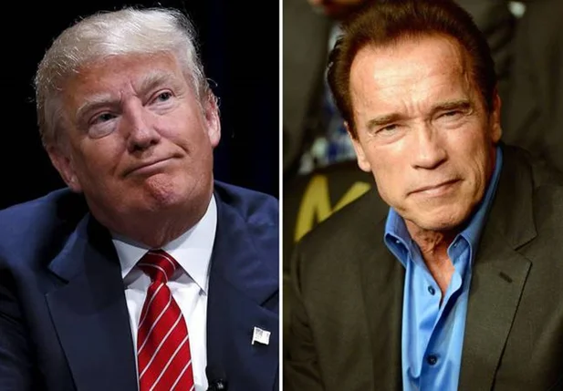 Donald Trump e Arnold Schwarzenegger