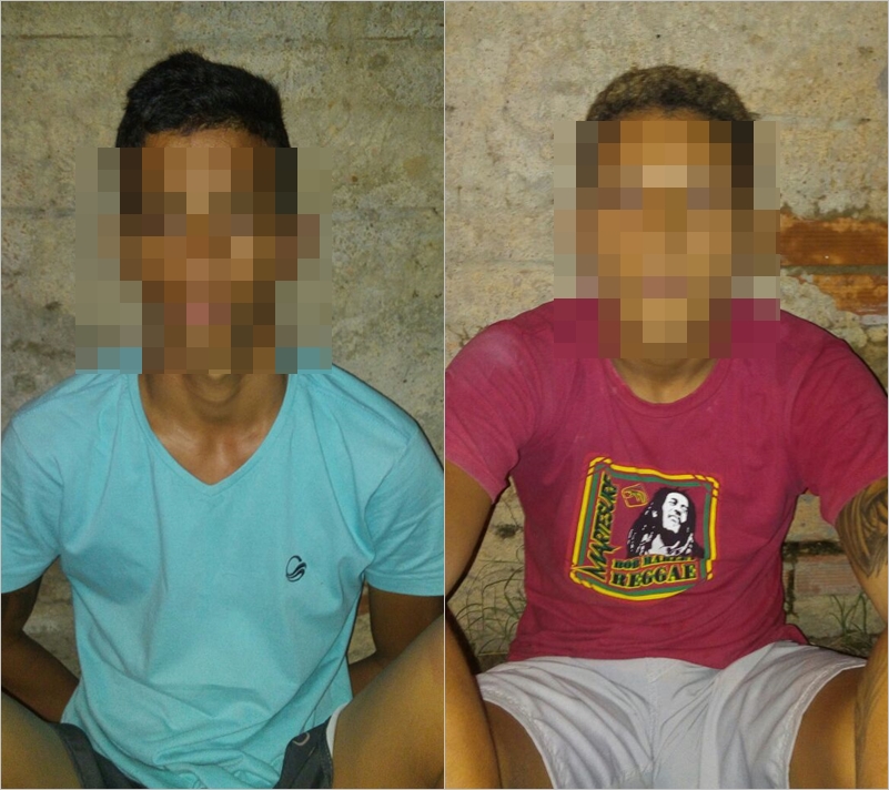 Menores apreendidos