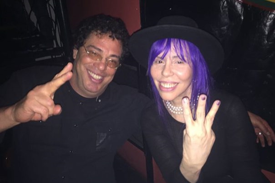 Walter Casagrande e Baby do Brasil