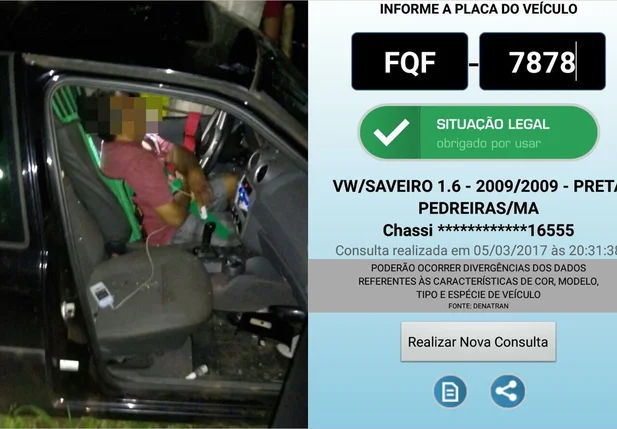 Acidente na PI 112