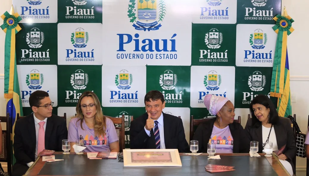 Daniel Oilveira, Rejane Dias, Governador Wellington Dias, Halda Regina