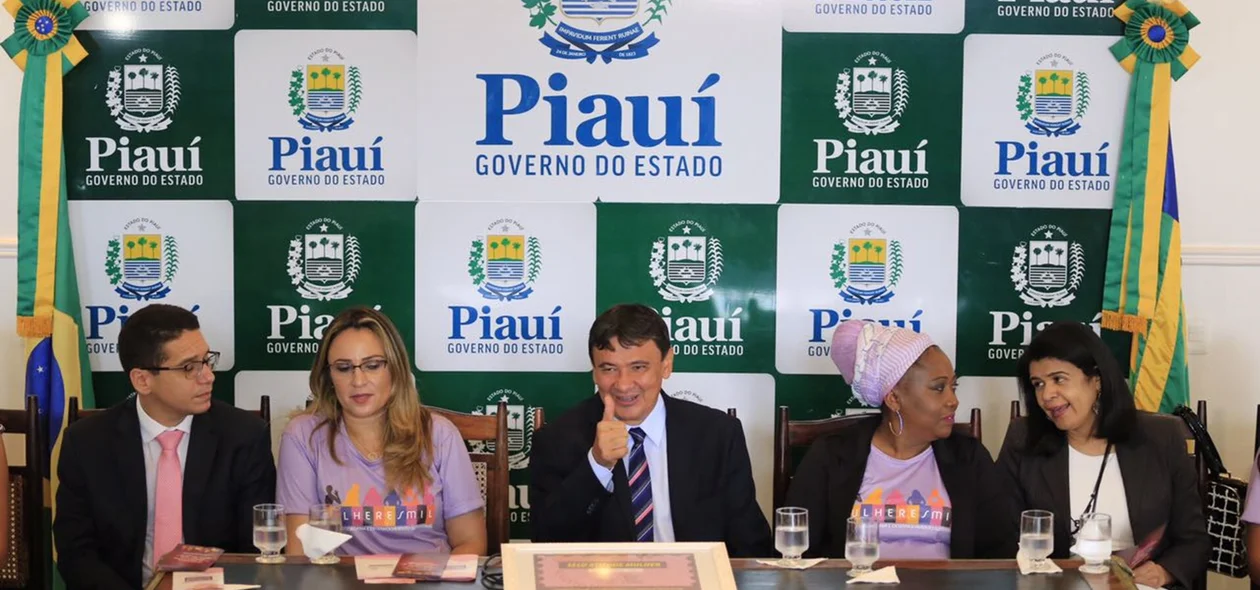 Daniel Oilveira, Rejane Dias, Governador Wellington Dias, Halda Regina