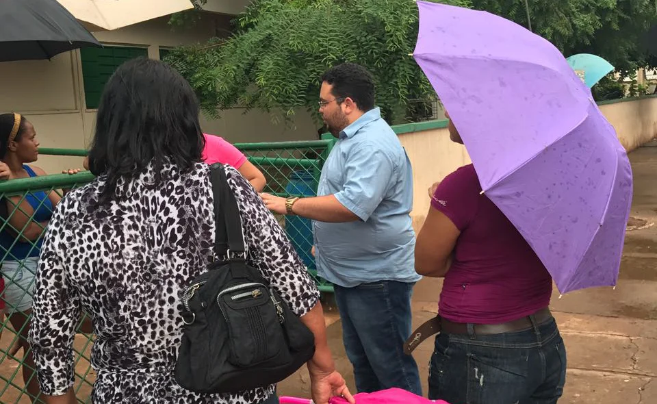 Fachada da escola