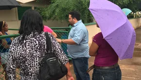 Fachada da escola