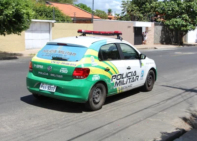 Viatura do 1º Batalhão da Polícia Militar em Teresina