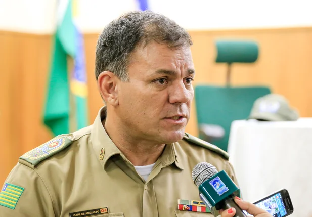 Comandante Geral da Polícia Militar do Piauí, Carlos Augusto