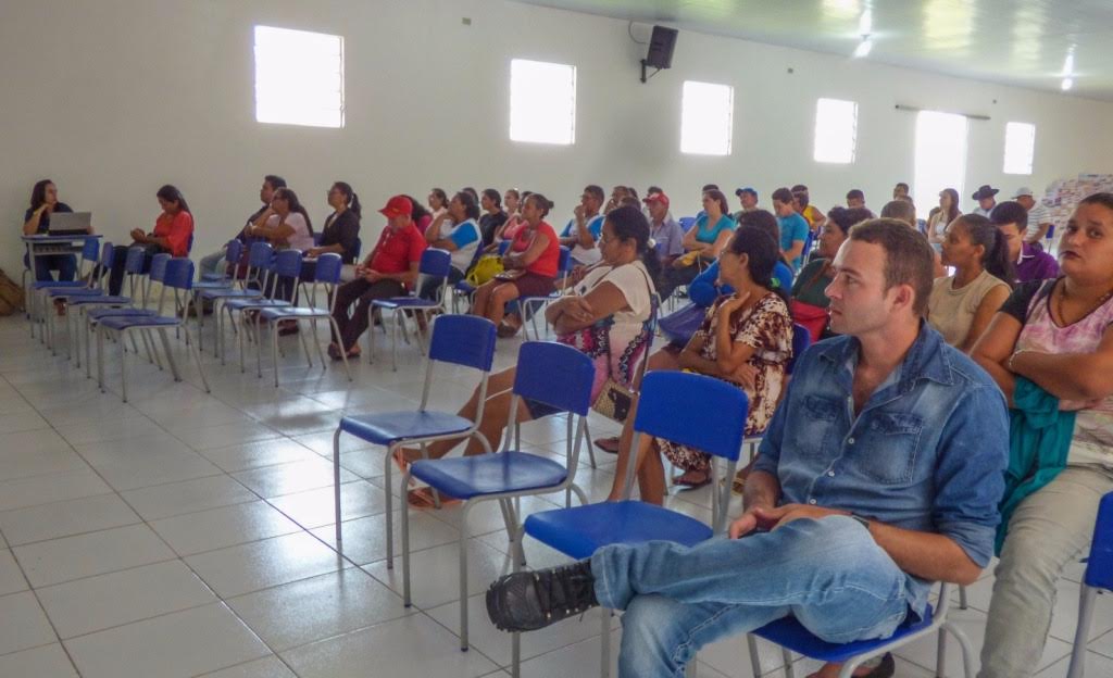 Comunidade reunida em Cocal