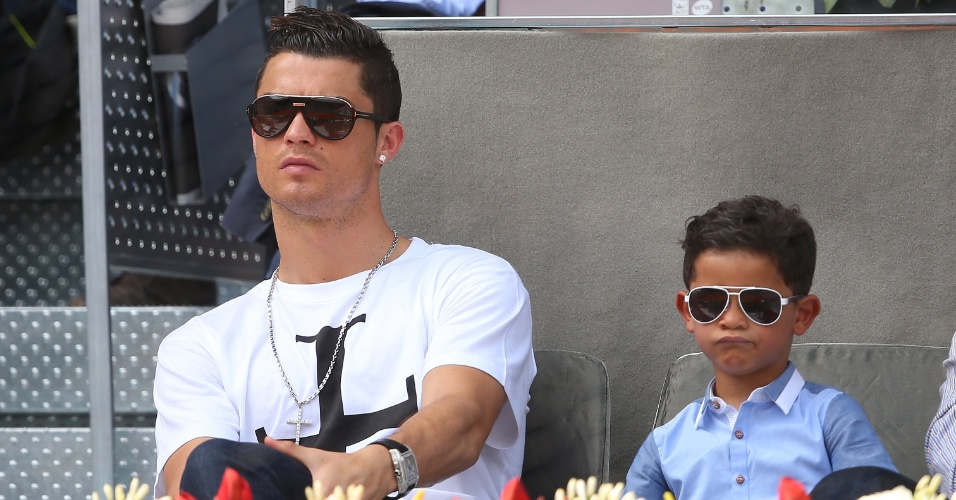 Cristiano Ronaldo e seu filho