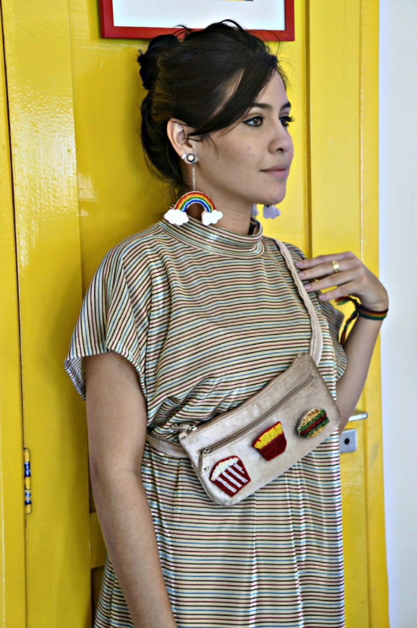 Camisa, saia e pochete: Chiquita Atelier. Styling e assessoria: Ana Goudinho
