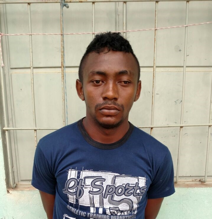Mário Gustavo Santos Moraes,19 anos, foi autuado por crime de tráfico de drogas