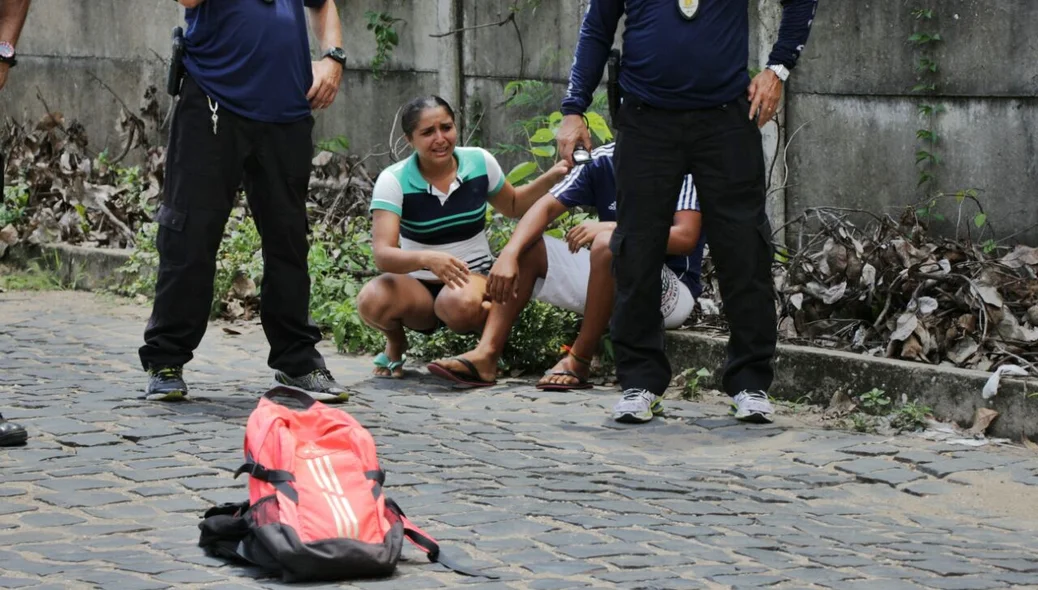 Populares lamentam o ocorrido