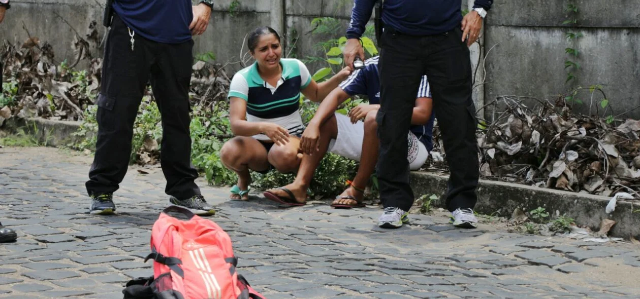 Populares lamentam o ocorrido